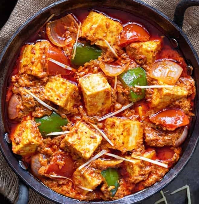 Kadhai Paneer Veg Meal Box 🌶
